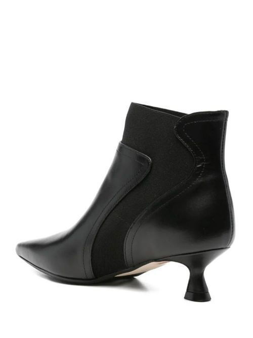 LEATHER ANKLE BOOTS ANNA F | 9987NERO